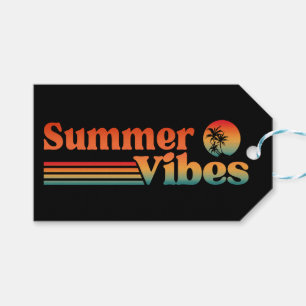 SOMMERSTIMMUNG VINTAGE SONNENUNTERGANG URLaub Geschenkanhänger