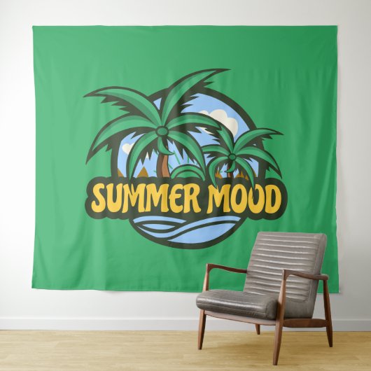 Sommerstimmung Wandteppich (Beispiel (Horizontal))