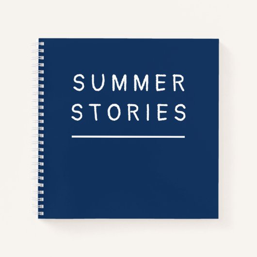 SOMMERSTORIES JOURNAL NOTIZBLOCK (Vorderseite)