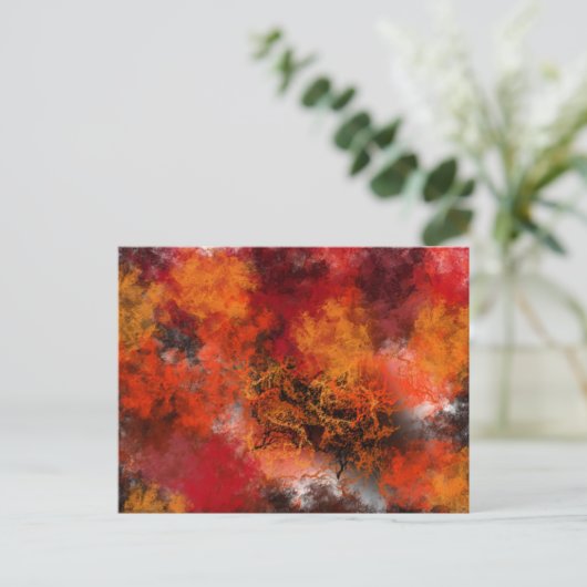 SOMMERSTORMKLOUEN 1 POSTKARTE (Stehend Vorderseite)