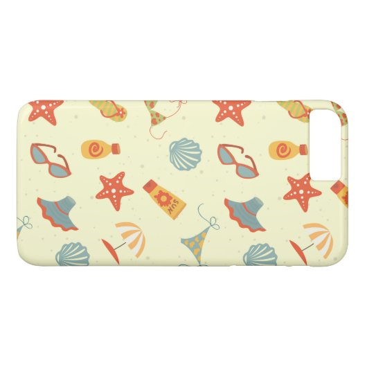 Sommerstrand Case-Mate iPhone Hülle (Rückseite (Horizontal))