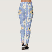 Sommerstrand Essentials Muster (1) Leggings (Rückseite)