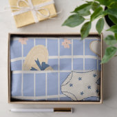 Sommerstrand Essentials Muster (1) Seidenpapier (Geschenk)