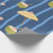Sommerstrand Essentials Muster (2) Geschenkpapier (Ecke)
