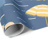 Sommerstrand Essentials Muster (3) Geschenkpapier (Rolleneckpunkt)
