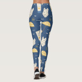 Sommerstrand Essentials Muster (4) Leggings (Rückseite)