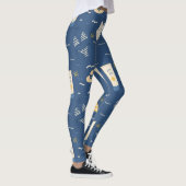 Sommerstrand Essentials Muster (4) Leggings (Rechts)