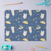 Sommerstrand Essentials Muster (4) Seidenpapier (Basteln)