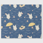Sommerstrand Essentials Muster (5) Geschenkpapier (Flach)