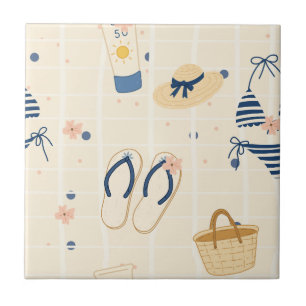 Sommerstrand Essentials Muster (8) Fliese