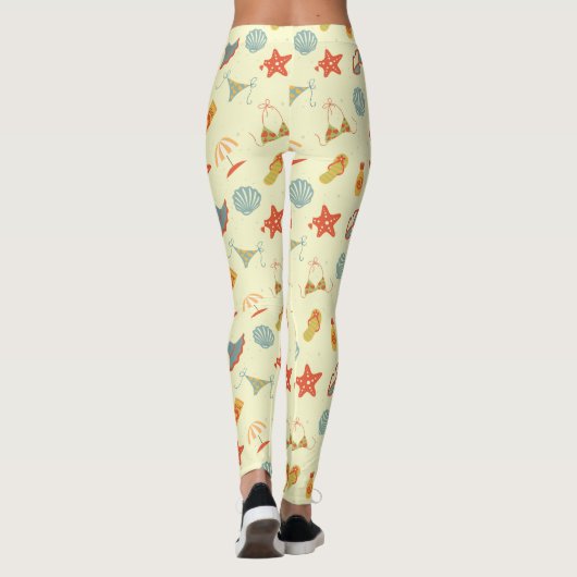Sommerstrand Leggings (Rückseite)