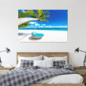 Sommerstrand Leinwanddruck (Insitu (Schlafzimmer))