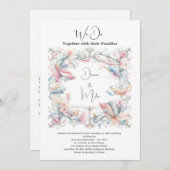 Sommerstrand, mit Einzelheiten, Einladung (Vorne/Hinten)