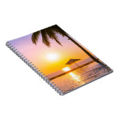 Sommerstrand mit Meer Notizblock (Rechte Seite)