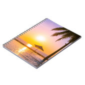 Sommerstrand mit Meer Notizblock (Linke Seite)