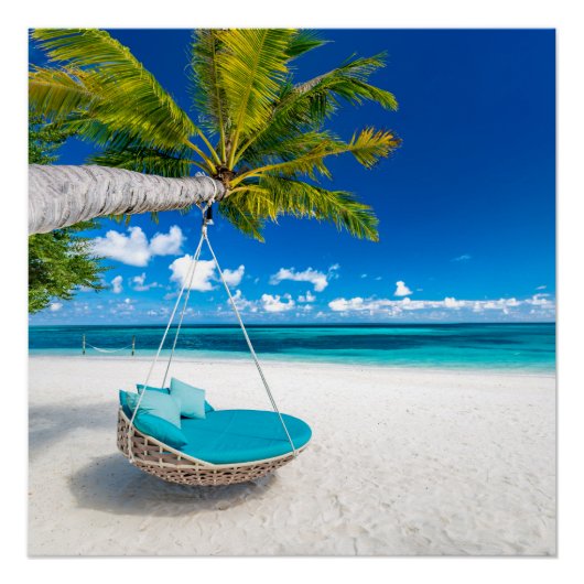 Sommerstrand Poster (Vorderseite)