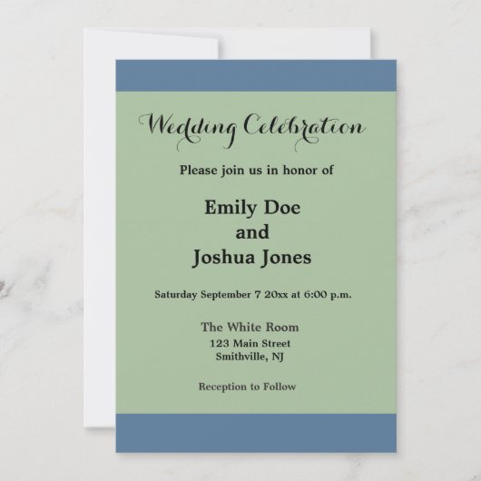 Sommerstrand Spaß an der sonnigen Küste Einladung (Vorderseite)