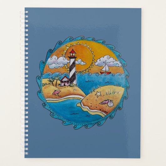 Sommerstrand Spaß an der sonnigen Küste Planer (Vorderseite)