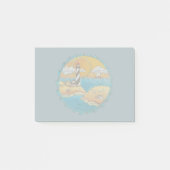 Sommerstrand Spaß an der sonnigen Küste Post-it Klebezettel (Vorderseite)