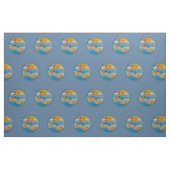 Sommerstrand Spaß an der sonnigen Küste Stoff (Fat Quarter (45,7 x 55,9 cm))