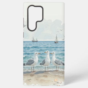 Sommerstrand Szene Ozean Meer See Strand Wasser Samsung Galaxy Hülle