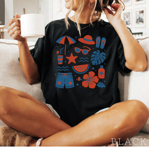 Sommerstrand Trendy Sommer T-Shirt