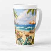 Sommerstrand-Vibes-Tasse Milchtasse (Rechte Ecke)