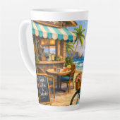 Sommerstrand-Vibes-Tasse Milchtasse (Linke Ecke)