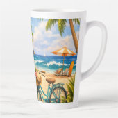 Sommerstrand-Vibes-Tasse Milchtasse (Rechts)