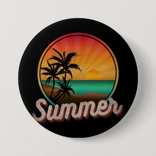 SOMMERSTRAND VINTAG BUTTON (Vorderseite)