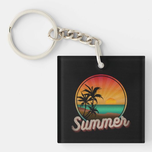 SOMMERSTRAND VINTAG SCHLÜSSELANHÄNGER (Vorderseite)