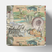 Sommerstrand Vintager Oktopus antikes Segeln Geschenkschachtel (Oben)