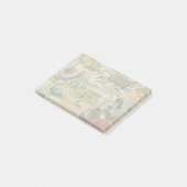 Sommerstrand Vintager Oktopus antikes Segeln Post-it Klebezettel (angewinkelt)