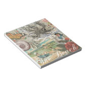 Sommerstrand Vintages Retro viktorianisch Notizblock (angewinkelt)