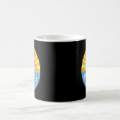 Sommerstrandhaus kaffeetasse (Mittel)