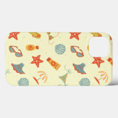 Sommerstrandmuster Case-Mate iPhone Hülle (Rückseite (Horizontal))