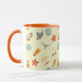 Sommerstrandmuster Tasse (Links)