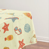 Sommerstrandmuster Tischdecke (Beispiel)