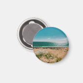 Sommerstrandtag im schwedischen Archipel Magnet (Vorderseite/Rückseite)