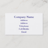 SOMMERSTREAM VISITENKARTE (Rückseite)