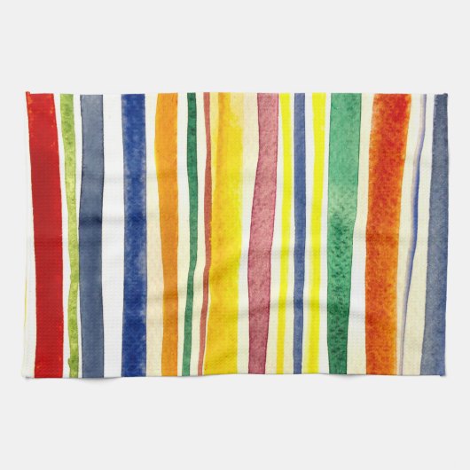 Sommerstreifen Geschirrtuch (Horizontal)