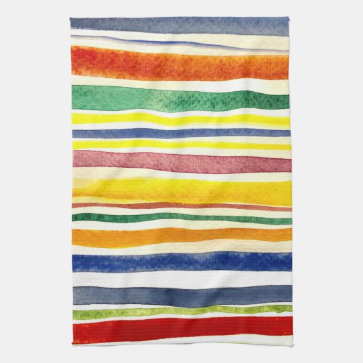 Sommerstreifen Geschirrtuch (Vertikal)