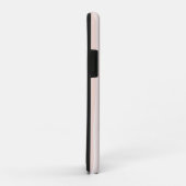 Sommerstreifen in Korallen und Türkis Case-Mate iPhone Hülle (Hinten/Rechts)