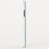 Sommerstreifen in Korallen und Türkis Case-Mate iPhone Hülle (Hinten/Rechts)