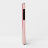 Sommerstreifen in Korallen und Türkis Case-Mate iPhone Hülle (Hinten/Links)