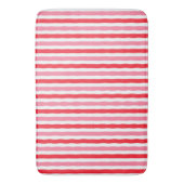 Sommerstreifen in Rosa Badematte (Vorderseite Vertikal)