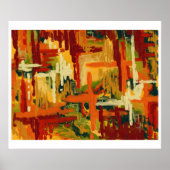 Sommerstreifen Poster (Vorne)