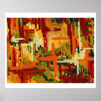 Sommerstreifen Poster