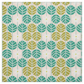 Sommerstreifen Retro-Blumengrün w. rosa Basis Stoff (Muster)