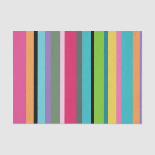 Sommerstreifen Seidenpapier (Vorderseite)